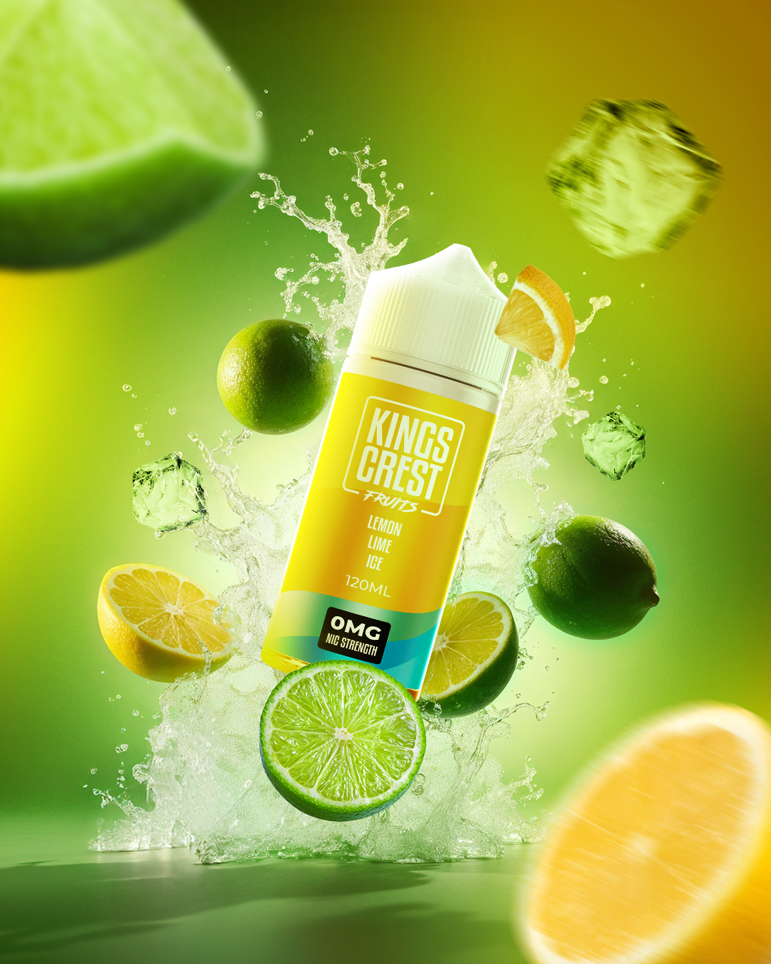 kings-crest-fruits-lemon-lime-ice-ice-120-ml KINGS CREST FRUITS LEMON LIME ICE ICE 120 ML