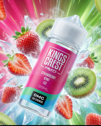 KINGS CREST FRUITS STRAWBERRY KIWI ICE 120 ML