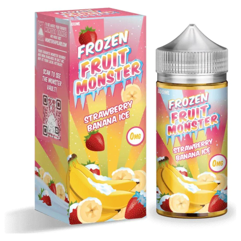 FROZEN FRUIT MONSTER STRAWBERRY BANANA ICE 100ML