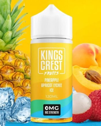 KINGS CREST FRUITS PINEAPPLE APRICOT LYCHEE ICE 120 ML